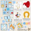 Výprodej - Puzzle - SVATÝ MARTIN - KOMPLET