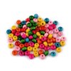 Dřevěné korálky Ø6 mm (Varianta mix, Balení 20 g)