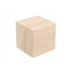 Dřevěná kostka 4x4 cm - polotovar k dotvoření