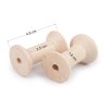 Dřevěná cívka 30x48 mm (Varianta 1 (3x4,8 cm) přírodní sv., Balení 5 ks)
