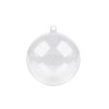 Plastová koule Ø6 cm dvoudílná (Varianta 1 transparent, Balení 12 ks)