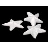 Hvězda 3D Ø8,5 cm polystyren (Varianta bílá, Balení 20 ks)