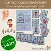 5 SMYSLŮ - demonstrační karty