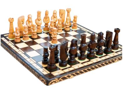 7161 drevene sachy cezar