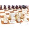 Staunton 7 fa sakk-készlet (világos színű)  + Ingyenes szállítás