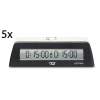 Digitális sakkóra; 5x DGT1001 (fekete)