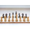Olive white DeLuxe professzionális sakk-készlet