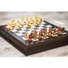 Flavio klasszikus paliszander sakk-készlet  + Ingyenes szállítás