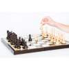 Fejedelem fa sakk-készlet