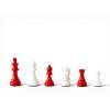 8679 2 drevene figurky staunton red white
