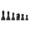 9527 2 dgt chess box modern staunton pieces black