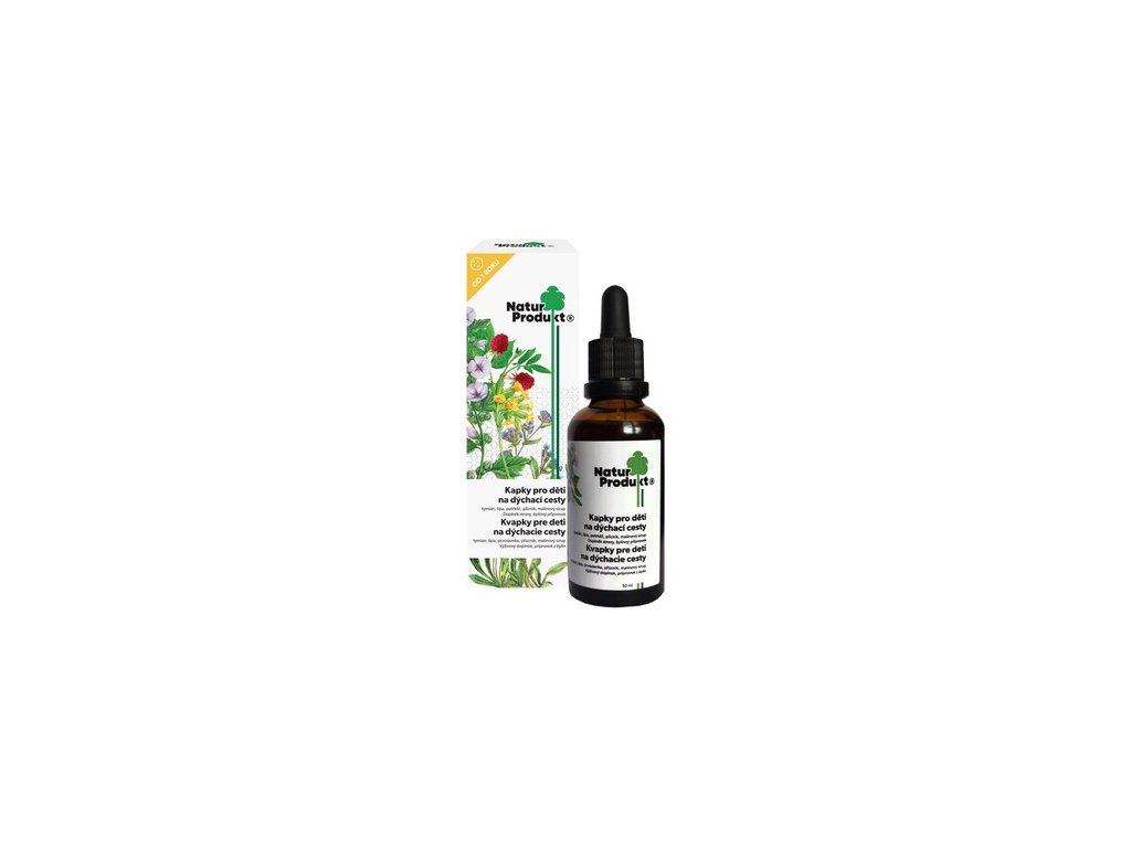 Naturprodukt Kvapky pre deti na dýchacie cesty 1×50 ml