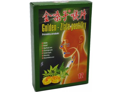 Kurbel Golden Zlaté pastilky 12 pastiliek
