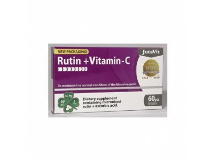JutaVit Rutín + Vitamín C 60 tabliet