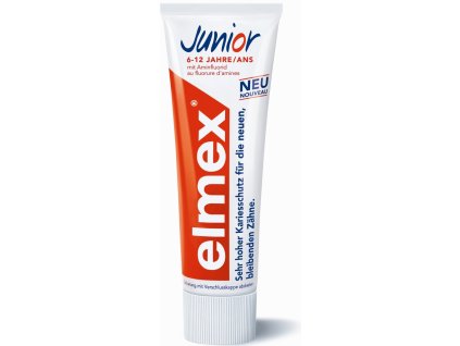 Elmex Junior 6-12 rokov detská 75 ml