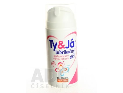 Dr. Müller Ty&Ja Lubrikačný Gél s vôňou jahody 100 ml