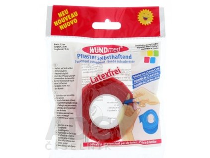 Wundmed Elastická náplasť 2,5 cm x 4,5 m