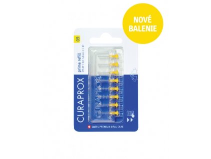 Curaprox CPS 09 Prime Refill medzizubné kefky bez držiaka 8 ks