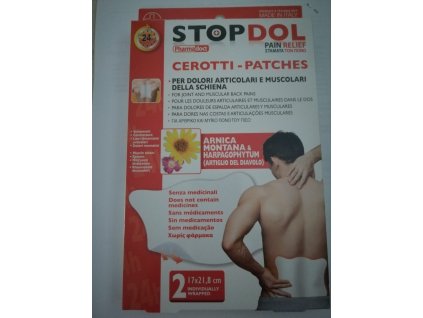 STOPDOL NAPLAST PROTI BOLESTI XXL 17X21,8CM