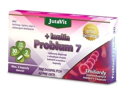 JUTAVIT PROBIUM 7 + INULÍN CPS 1X30 KS