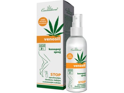 Cannaderm Venosil konopný sprej 150 ml