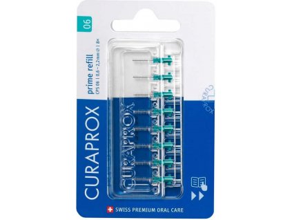 Curaprox CPS 06 Prime Refill medzizubné kefky 8 ks blister
