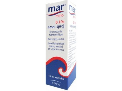 Mar Rhino 0,1% nosový sprej aer.nao.1 x 15 ml