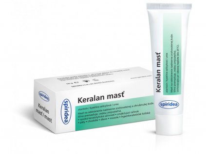Keralan Masť na odstránenie a zmäkčenie nadmerne zrohovatenej a zhrubnutej kože 1×50 g