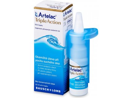 Bausch & Lomb Očné kvapky Artelac TripleAction 10 ml