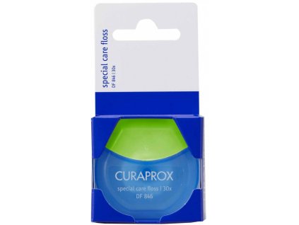 Curaprox DF 846 zubná niť implant saver 30 ks