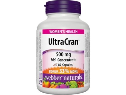 WEBBER NATURALS ULTRACRAN 500MG 80CPS