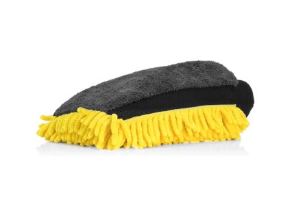 nuke guys 3 way wonder mikrofaser waschandschuh gelb