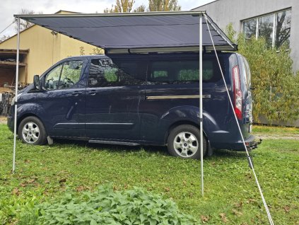 SAL KL2525 markýza na auto se světlem 2,5 m x 2,5 m