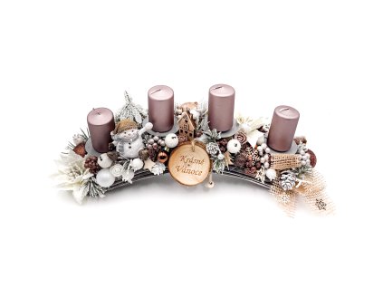 Adventní svícen most - více barev