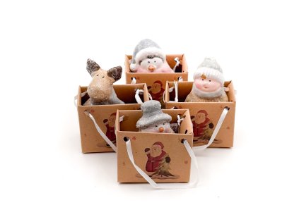 Vánoční figurka - dárek v taštičce
