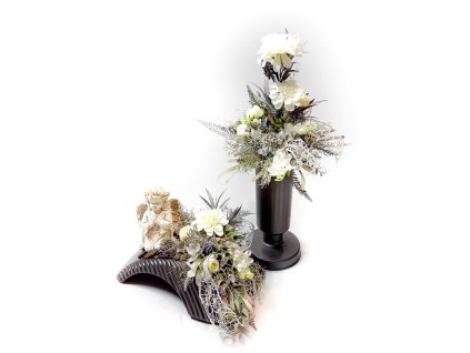 Smuteční sety - kytice a aranžmá