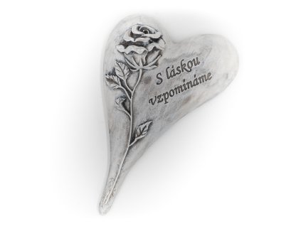 Srdce s nápisem - více barev