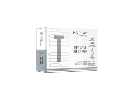 hair lab pro tech caja ampollas cubre canas 12ud 1384