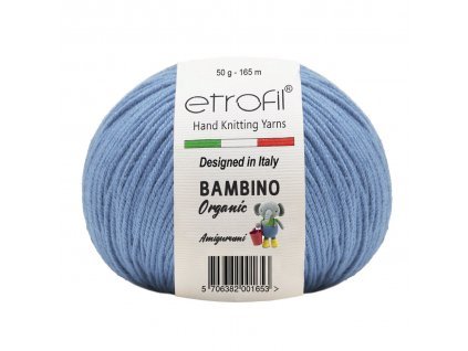 Bambino Organic modrá 70512