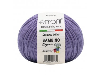 Bambino Organic tmavě  lila 70312