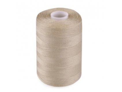 Polyesterové nitě pro overlocky i klasické šití NTF 40/2 1000 m přírodní střední
