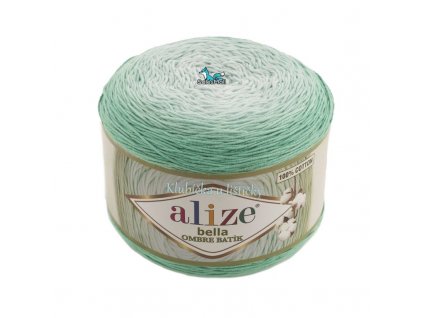 Příze Bella Ombre Batik 7408 aqua