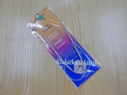 Jehlice kruhové Pony 40cm - 3,5mm