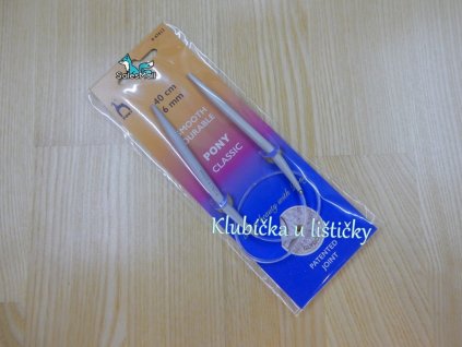 Jehlice kruhové Pony 40cm -6mm