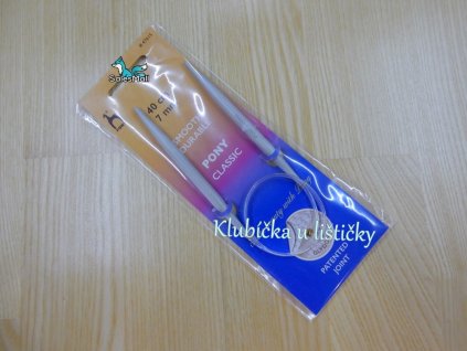 Jehlice kruhové Pony 40cm -7mm