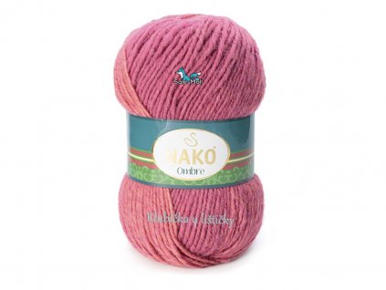 Příze Nako Ombre 20335 růžová