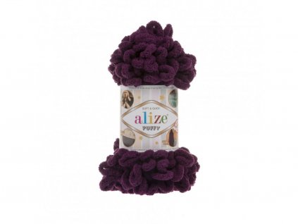 Alize Puffy 111 - tmavě fialová