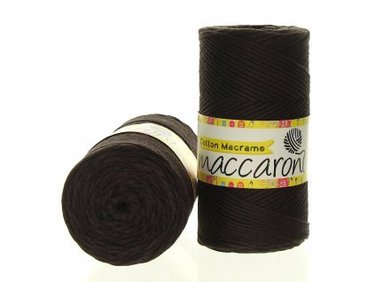 Cotton Macrame tmavě hnědá 38-2-304