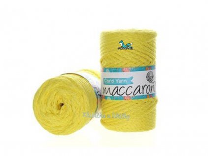 cord yarn 07 žlutá