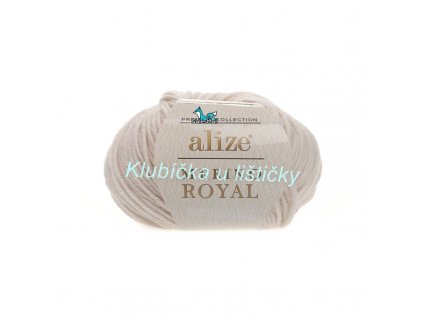 Alize Merino Royal krémová 67